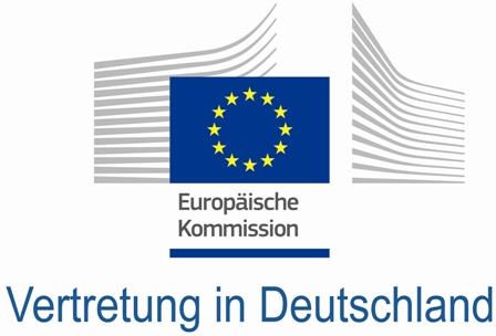 Logo der Vertretung der Europäischen Kommission in Deutschland; Bildnachweis: Vertretung der Europäischen Kommission in Deutschland