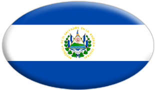 Die Grafik zeigt die Flagge von El Salvador.