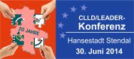 Online-Banner CLLD/LEADER-Konferenz am 30.06.2014
