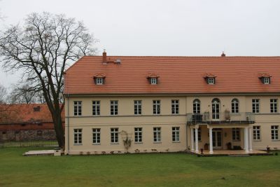 Gutshaus Birkholz - Fassade wurde mit Hilfe des ELER erneuert