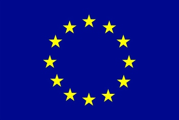Das Bild zeigt die EU-Flagge. 