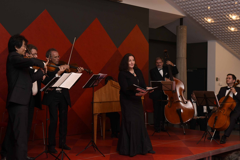Das Rossini-Quartett mit seinen Gastsolisten bildeten den musikalischen Rahmen des kulturellen Abends an der Landesvertretung Sachsen-Anhalt bei der EU