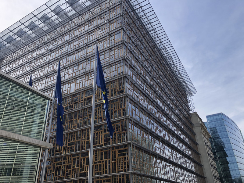 Gebäude des Rates der EU in Brüssel 