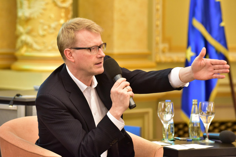 Alois Kösters (Volksstimme), Dialogveranstaltung im Palais am Fürstenwall|Fotonachweis: StK; U. Lücke