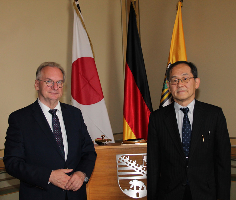 MP Haseloff und Botschafter Japans
