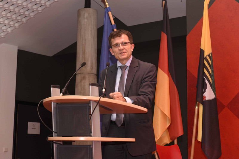 Herr Dr. Carsten Lange vom Zentrum für Telemann-Pflege und -Forschung Magdeburg berichtete die europäischen Dimensionen des Lebenswerkes Telemanns hält einen Vortrag