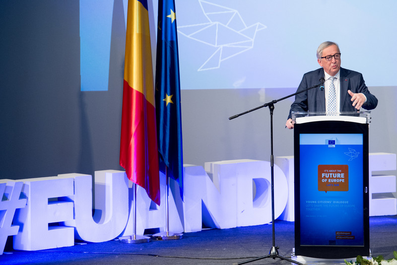 EU-Kommissionspräsident Juncker in Sibiu 