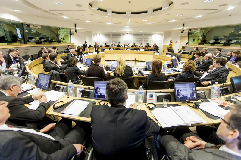 Bild einer Tagung der EMK im Ausschuss der Regionen 