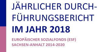 ESF-Durchführungsbericht 2018
