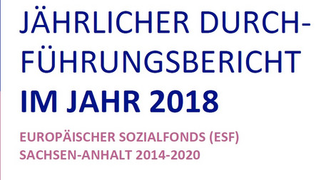 ESF-Durchführungsbericht 2018