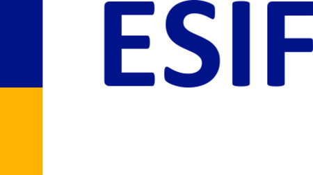 Das Bild zeigt die Abkürzung ESIF. Diese steht für Europäische Struktur- und Investitionsfonds.