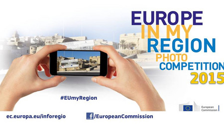 Das offizielle Logo des Fotowettbewerbs 2015 'Europe in my Region'